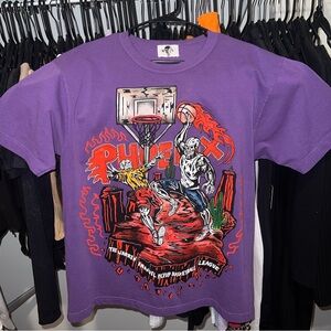 Warren Lotas Phoenix Pick Up Basketball Purple T-Shirt